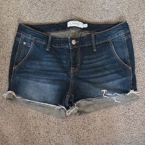 Torrid Dark Indigo Jean Shorts